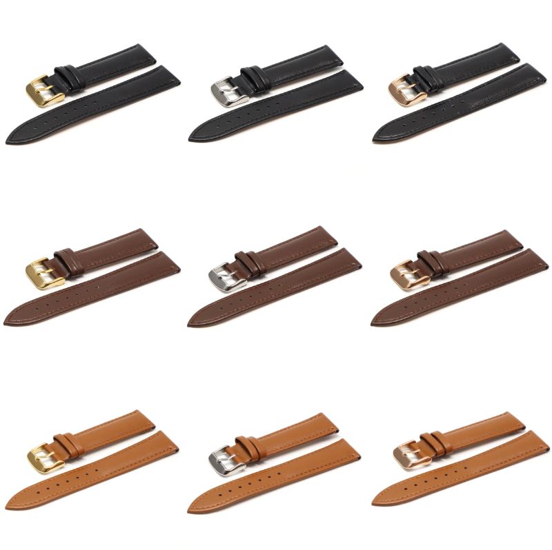 WATCH BAND(GENUINE LEATHER) 本皮製腕時計ベルト(スムース&スティッチ) | Five-N. Watch